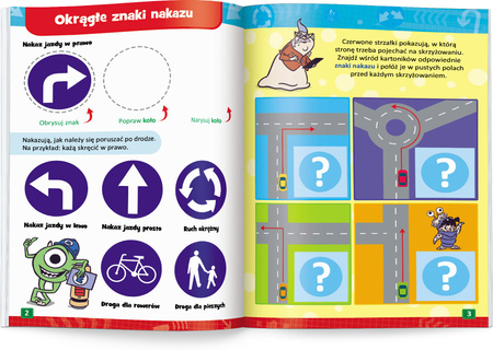 Disney Pixar Jaki to znak, jaki to kształt? ZNA-9101