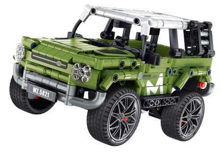 Klocki iM.Master Jeep zielony 474 elementy