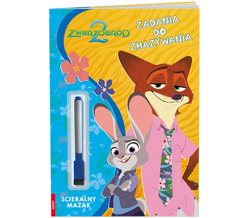 Disney Zwierzogród 2 Zadania do zmazywania PTC-9115