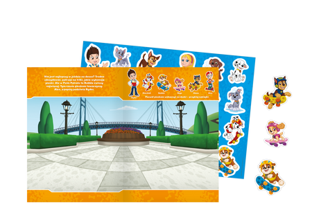 Wskakuj do akcji! Psi Patrol. Przyklejam Odklejam