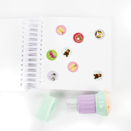 Stempel naklejkowy 150 szt. Kidea