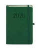 Kalendarz 2026 Memofix A5 DNS zielony