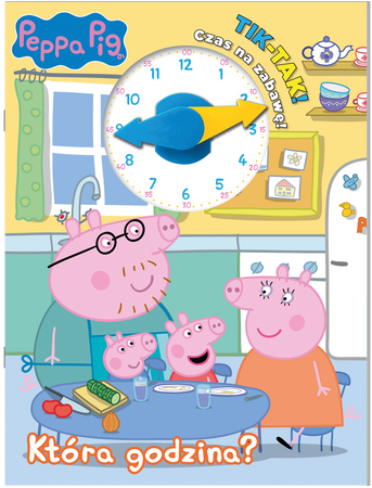 Która godzina? Świnka Peppa. Tik-Tak