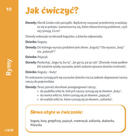 Ćwiczenia słuchowe dla dzieci część 2