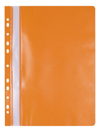 Paczka skoroszyt A4 Office Products PP miękki wpinany pomarańczowy 25 sztuk