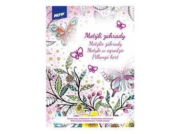 Kolorowanka antystresowa Motyle w ogrodzie 5301079