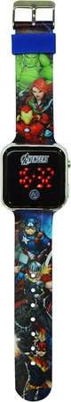 Zegarek LED z kalendarzem Avengers AVG4706