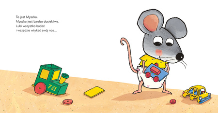 Ale kupa! Co masz w pieluszce? Mała myszka i inni...