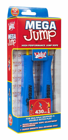Skakanka Mega Jump Double 1szt. mix kolorów