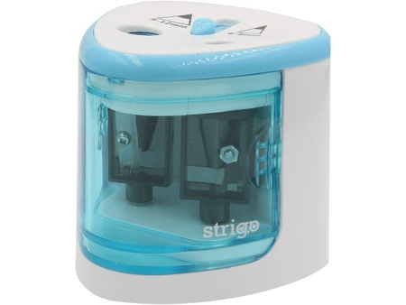 Temperówka elektryczna Strigo na 2 grubości ołówków lub kredek