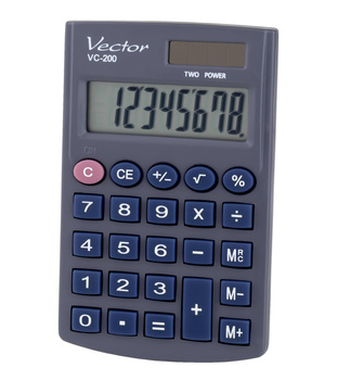 Kalkulator kieszonkowy Vector VC-200III