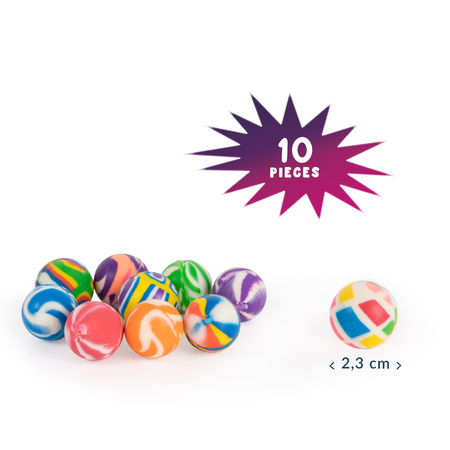 Zestaw piłeczek kauczukowych