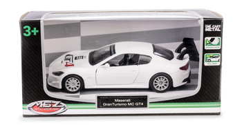 MSZ Maserati GranTurismo MC GT4 biały w skali 1:43