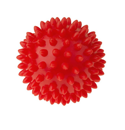 Piłka z kolcami piszcząca 6,7 cm 1szt.dla zwierząt mix