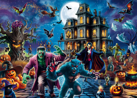 Puzzle 1000 PQ Halloween 113678
