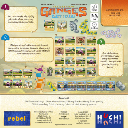 Gra Ganges Karty i karma