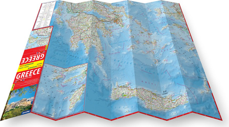Greece road and tourist map 1:700 000 karton 2023