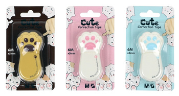 Display Korektor w taśmie Cute 6m x 5mm MG display 24 szt.