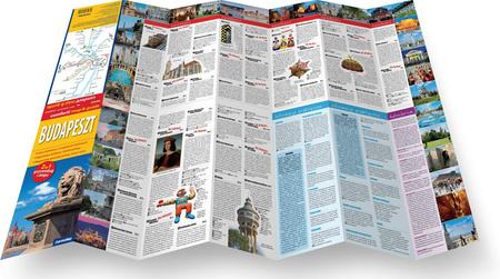 Budapeszt map&guide PL laminat 2024