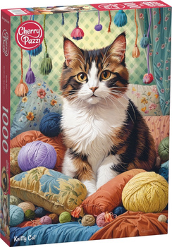 Puzzle 1000 CherryPazzi Knitty Cat 31131
