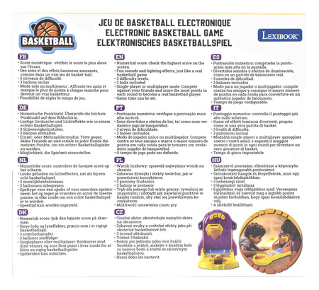 Elektroniczna gra w koszykówkę Lexibook JG910