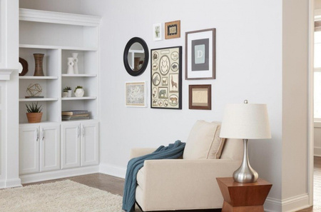 Rzepy do wieszania obrazów  Command duże białe 2 szt.