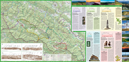 Bieszczady map&guide XL PL laminat 2025