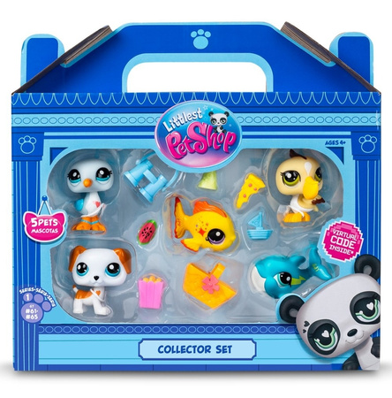 Littlest Pet Shop zestaw plaża z 5 figurkami LPS00517