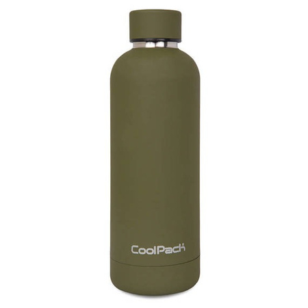 Butelka 500ml termiczna metalowa Coolpack Bonet Olive Green