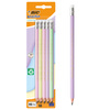 Ołówek BIC Evolution Pastel z gumką blister 10 szt.