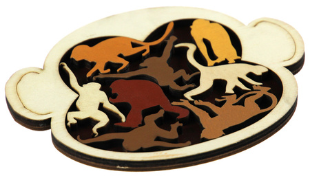 Łamigłówka Monkey Madness Recent Toys