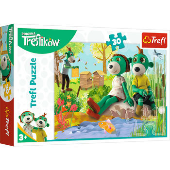 Puzzle 30 Trefliki nad stawem