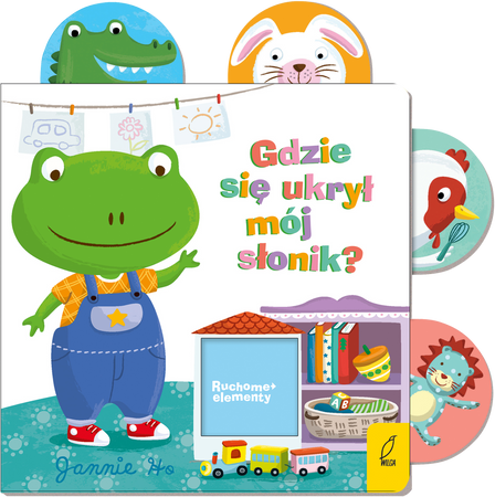 Gdzie się ukrył mój słonik? Ruchome elementy wyd. 2024