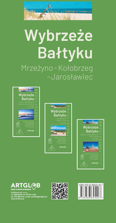 Wybrzeże Bałtyku Mrzeżyno - Kołobrzeg - Jarosławiec 1:50 000