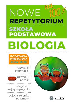 Biologia. Nowe Repetytorium. Szkoła podstawowa wyd.2025