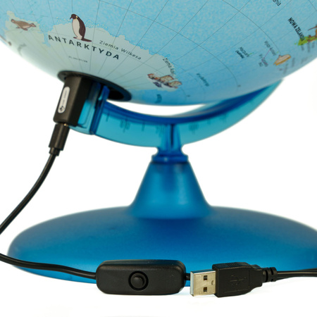 Globus Safari podświetlany ze zwierzętami  30 cm