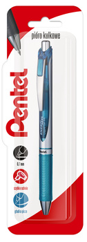 Pióro kulkowe 0,7 mm EnerGel BL77 błękitny 1 szt.
