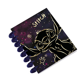 Kołobrulion A5 Disney Gold Stitch big ring 100 kartek wzór 3