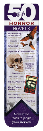 50 BEST Horror magnetyczna zakładka do książki