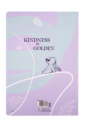 Paczka Zeszyt A4 60 k. kratka Disney Fashion wzór 2 Stitch 6  szt.