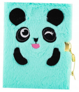 Pamiętnik A5 z kłódką Astrapap Minty Panda 96k linia