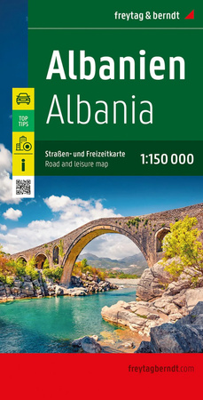 Mapa Albania 1:150 000