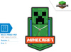 Zegar ścienny Minecraft XL MDF MIN3023