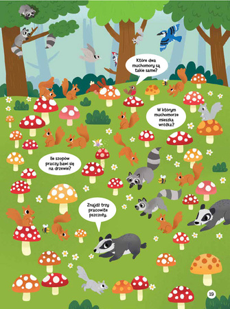 Znajdź ukryte zwierzaki. Ćwicz spostrzegawczość