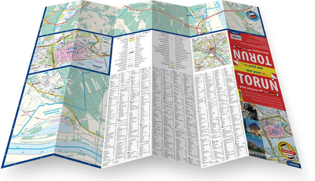 Toruń plan miasta 1:20 000 papier 2023