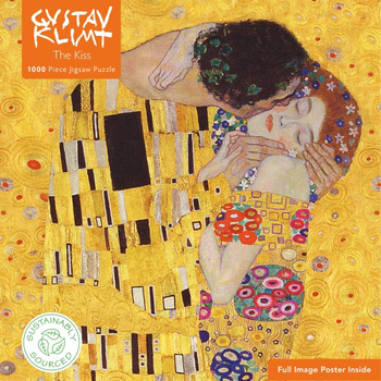 Puzzle 1000 Pocałunek Gustav Klimt FTJP014