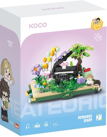 Klocki KOCO Opera Modry Dunaj 1213 elementów