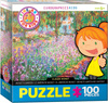 Puzzle 100 FINE ART KIDS Monets Garden by Claude Mo 6100-4908