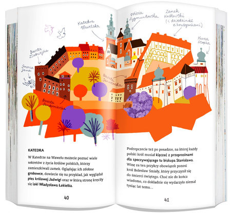 Kraków dla młodych podróżników przewodnik do bazgrania 2024