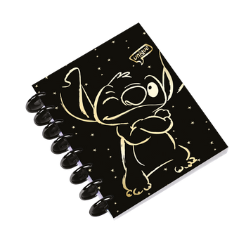 Kołobrulion B5 100k. Disney Gold Stitch Big Ring wzór 1